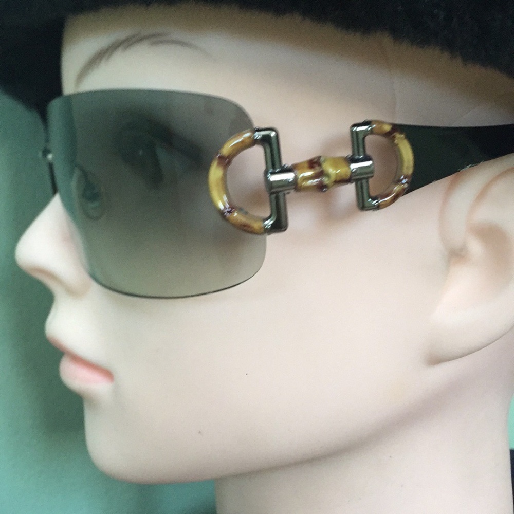 Gucci Gradient Shield Sunglasses - image 2